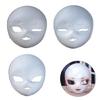 Plastic Hand Paint Mask for Halloween Cosplay Party Kid Birthday Supply