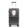 PACKAGE FASHION Women's Durable Rolling Luggage