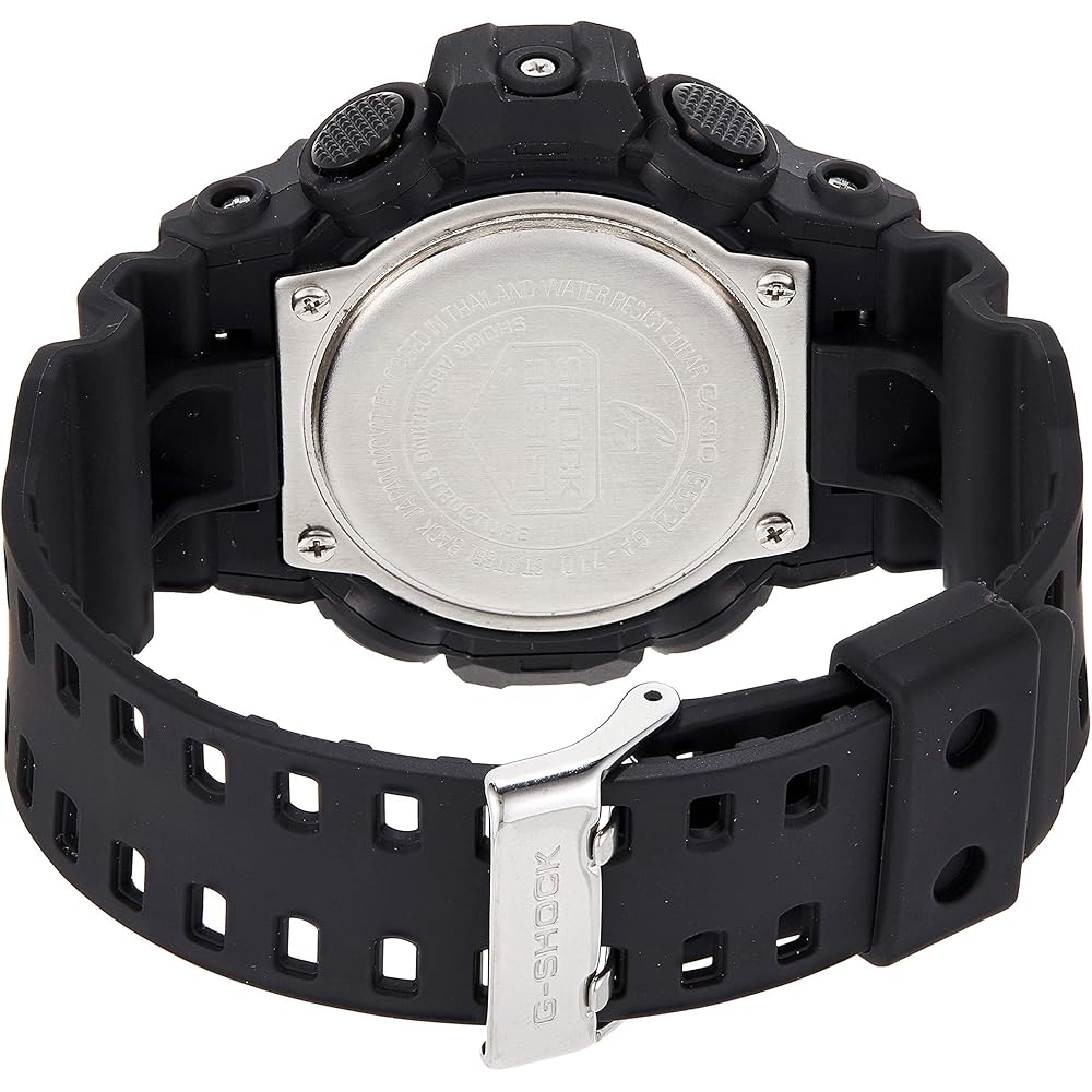 Casio G-Shock GA-710-1A2 Men's Watch Black Analog-Digital Design Water Resistant