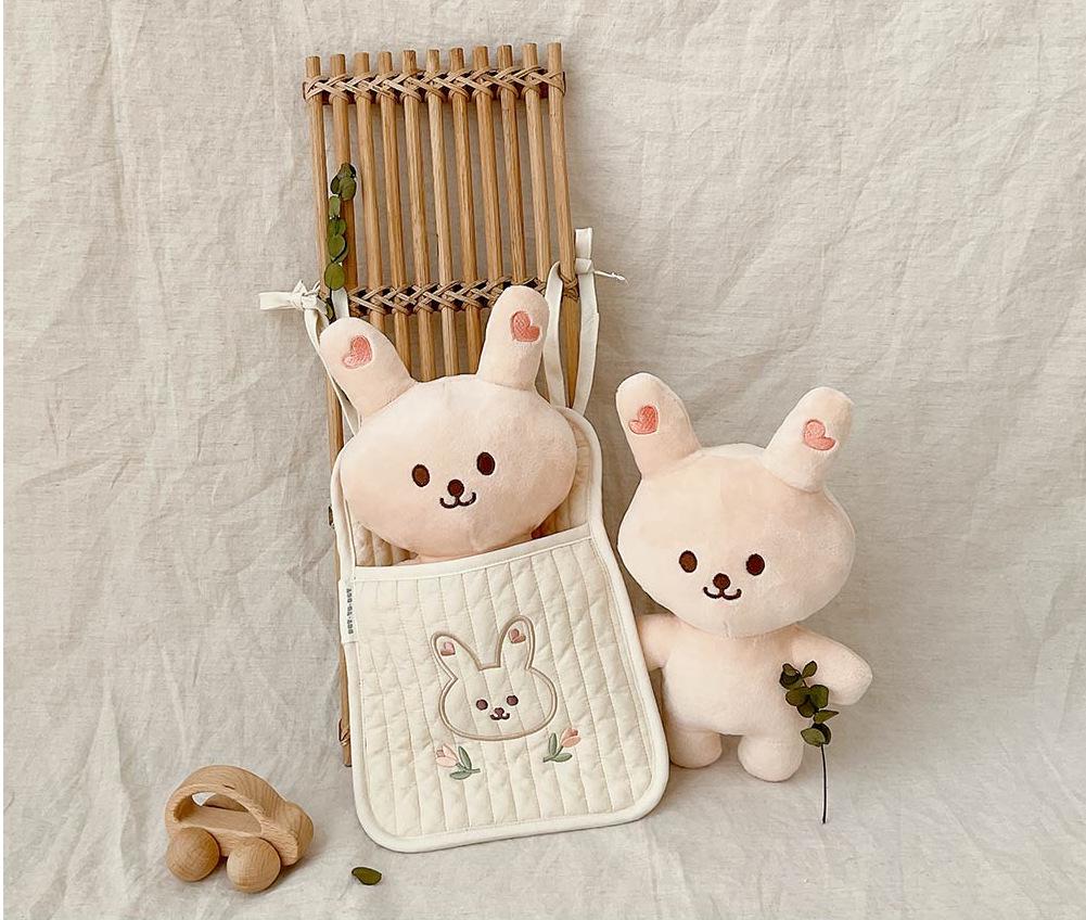 Korean Baby Crib & Stroller Hanging Storage Bag for Diapers, Bottles, and Toys