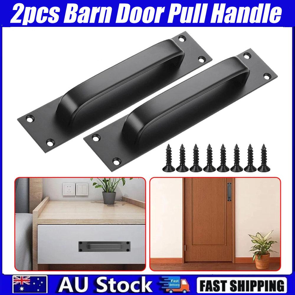 2pcs Barn Door Pull Handle 20CM Aluminium Alloy Hot Bed Sliding Gate Shed Garage