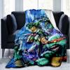 Mutant Turtles Print Flannel Blanket, Soft Warm Lightweight Throw Blanket for living Room,Sofa Bed Camping office