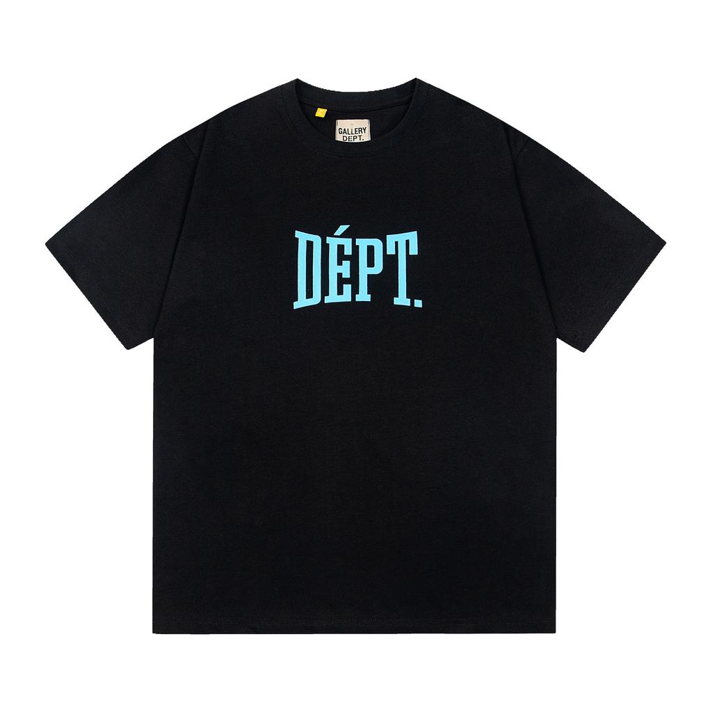 26SS Foreign Trade Gallery Dept T-Shirt Collection Gallery Casual Short Sleeve Men's and Women's Same Style Factory Spot Straight Hair