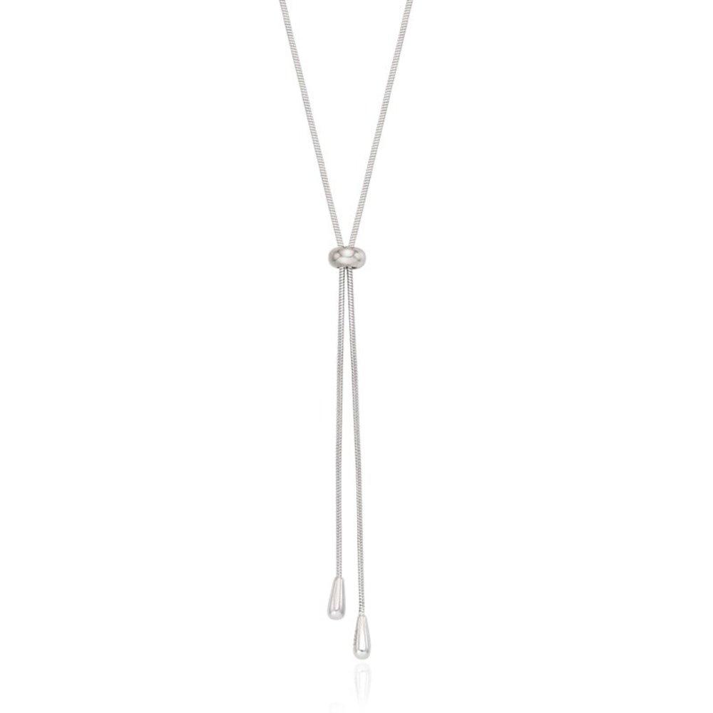 Tirrlirr Bloom Lilt Silver Necklace Tnesvw06906M