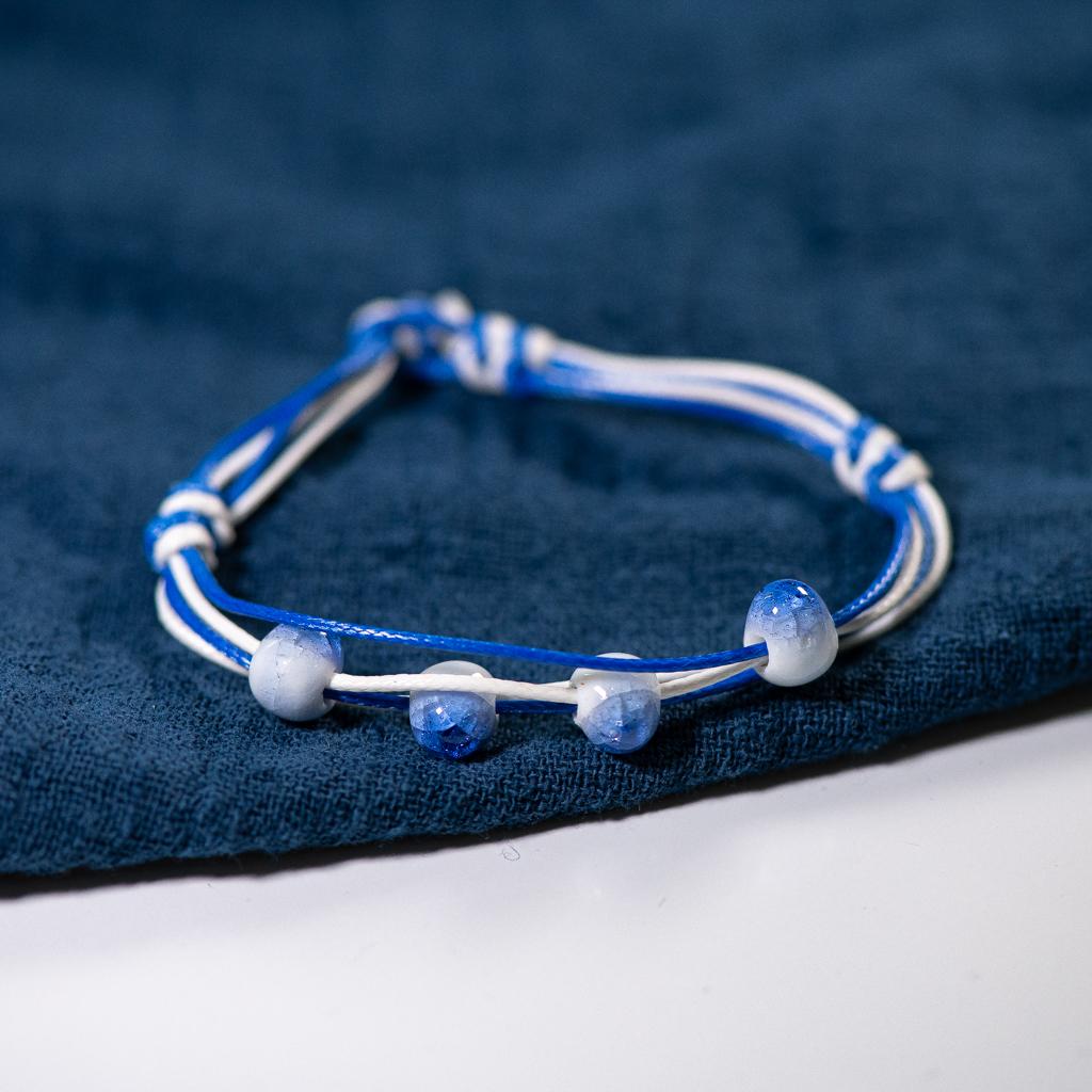 Love stone women's ceramic bracelet Female hand-woven couple small jewelry #5347