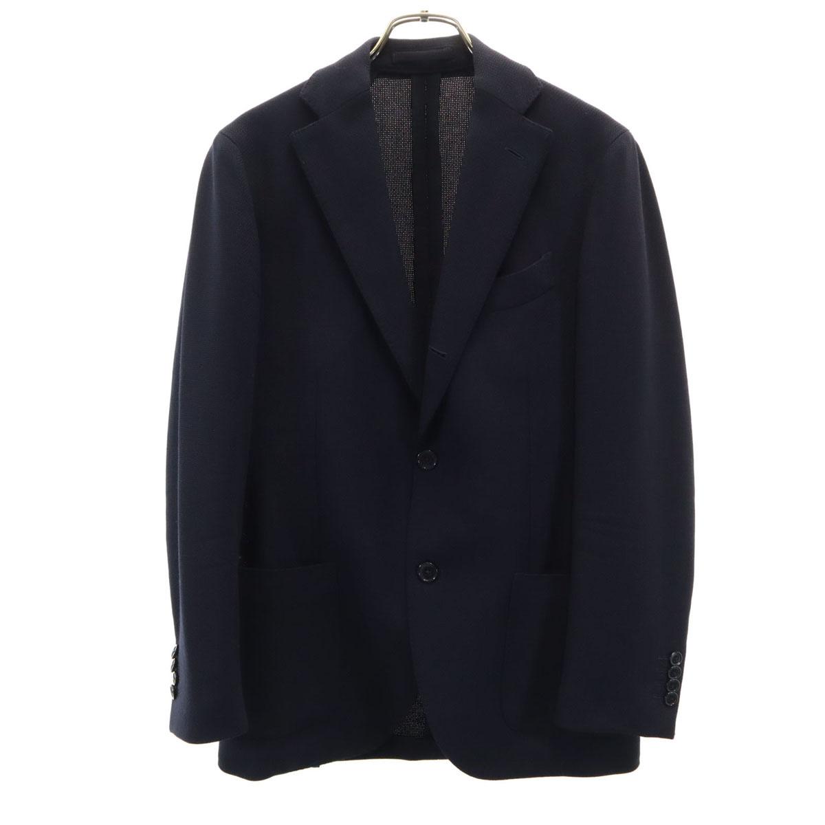 

LARDINI сделано в Италии приталенный пиджак 44 Темно-синий Анкон Мужской Б/У