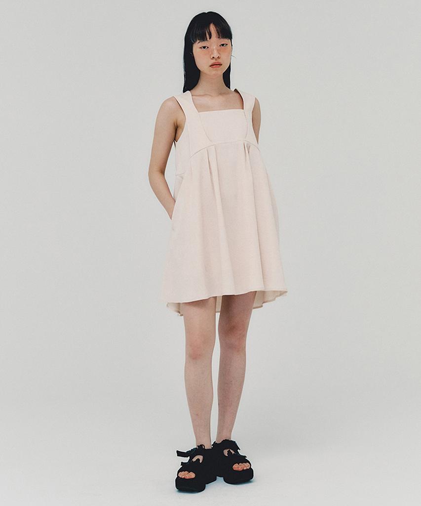 Awi Baby Doll Dress_Peach