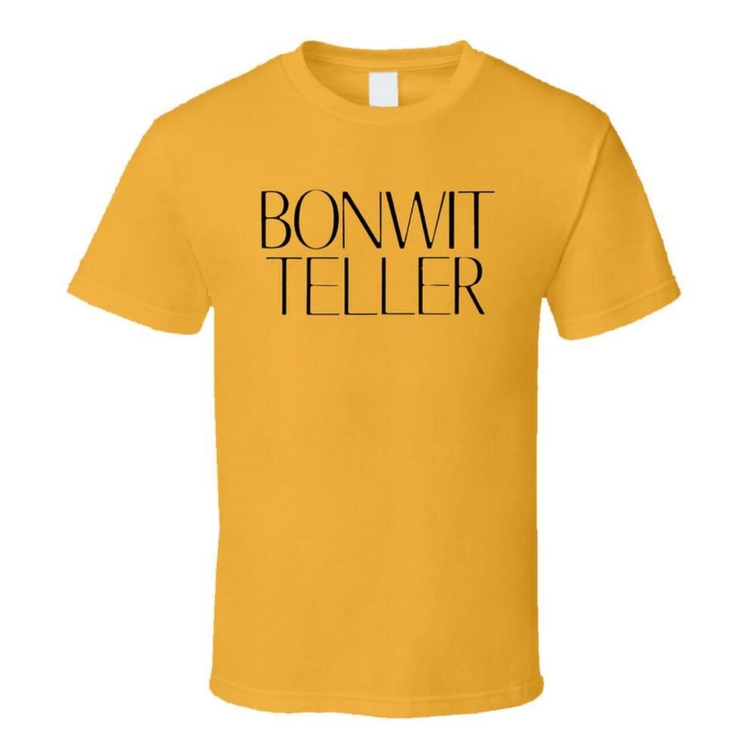 

Bonwit Teller T Shirt Unisex T-Shirt XXXXXL чорний