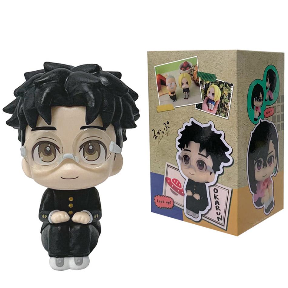 Couple Set: Big-Head Chibi Ayase Momo / Okarun - Anime Merchandise from Dandadan | Articulated Figure Model Toy, Gift