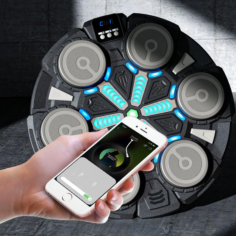 TDchougin Musik-Boxmaschine/Wandmontierte Musik-Boxmaschine mit kabelloser und Smartphone-Verbindung für Kinder und Erwachsene