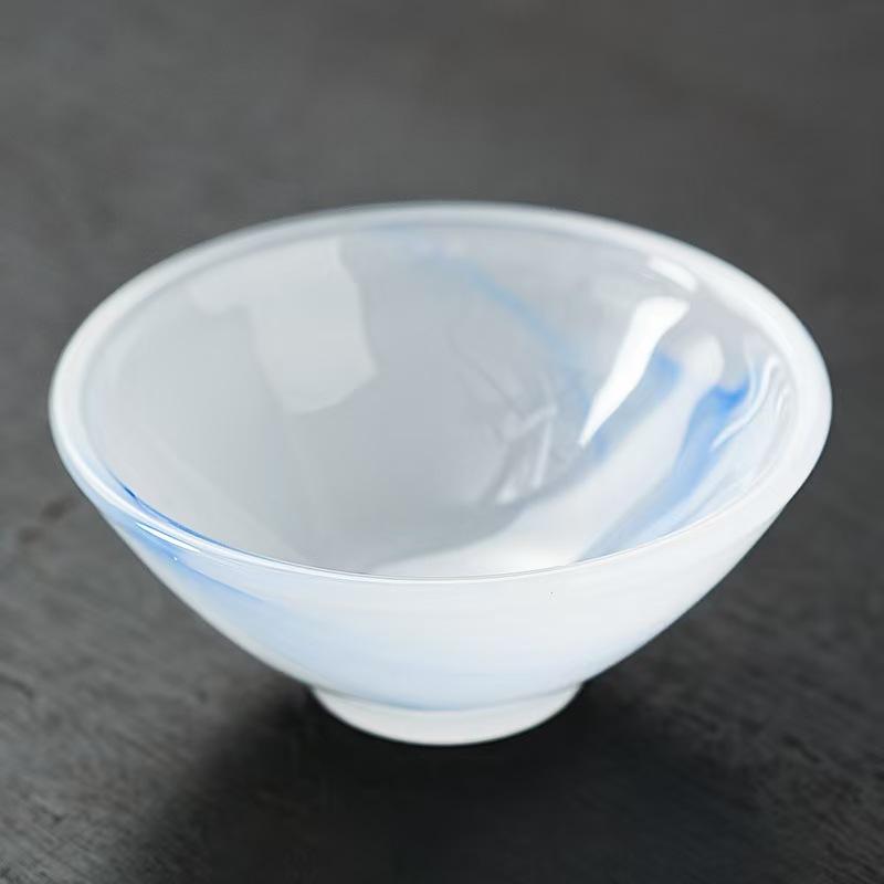 40ML Tea Cup Handmade Japanese Ceramic Teacups Porcelain Tea Tasting Household Chinese Kungfu Teaware Sets Master Cups Gift Box