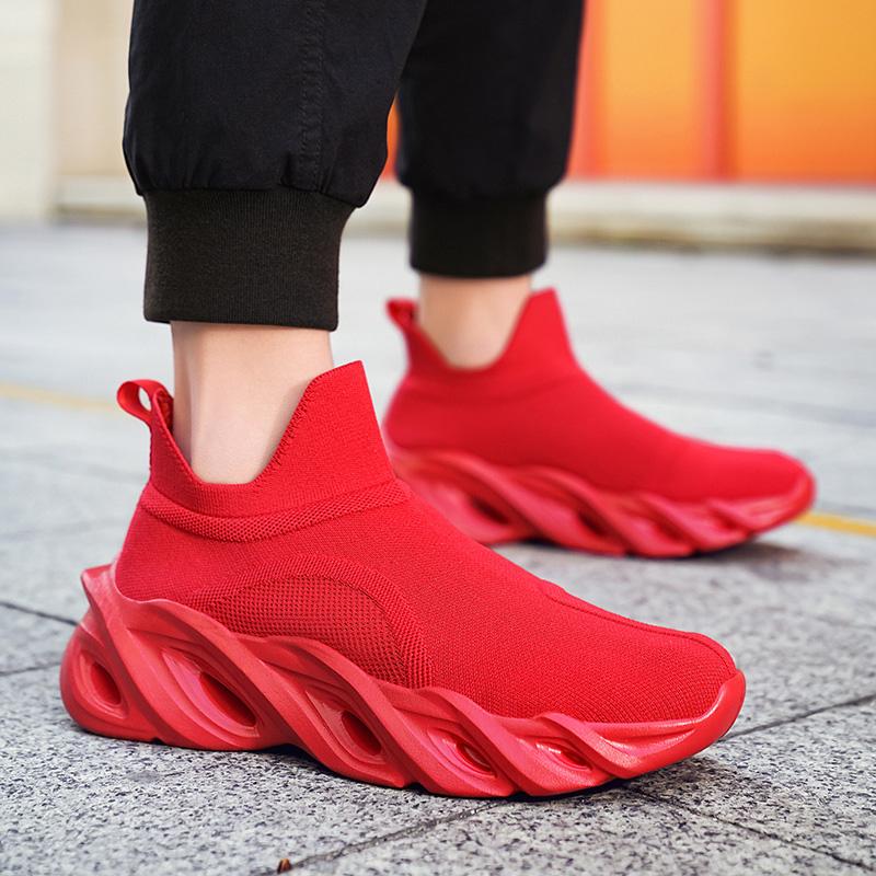 Pánské boty Tenisky Pánské tenisky Luxusní boty Pánské ležérní Trenér Závody Prodyšné módní povaleče na běhání Boty pro muže