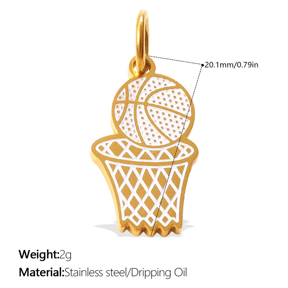 European and American Fun Shape Oil Drop Pendant Vehicle Sports Elements Colorful Color Scheme Personalized DIY Pendant