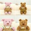 Cute Teddy Pig Bear Plush Toy Cartoon Stuffed Sleeping Doll Birthday Present