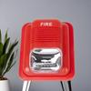 LED Fire Alarm Siren with Flashing Light and Sound, 12V/24V High-Pitched