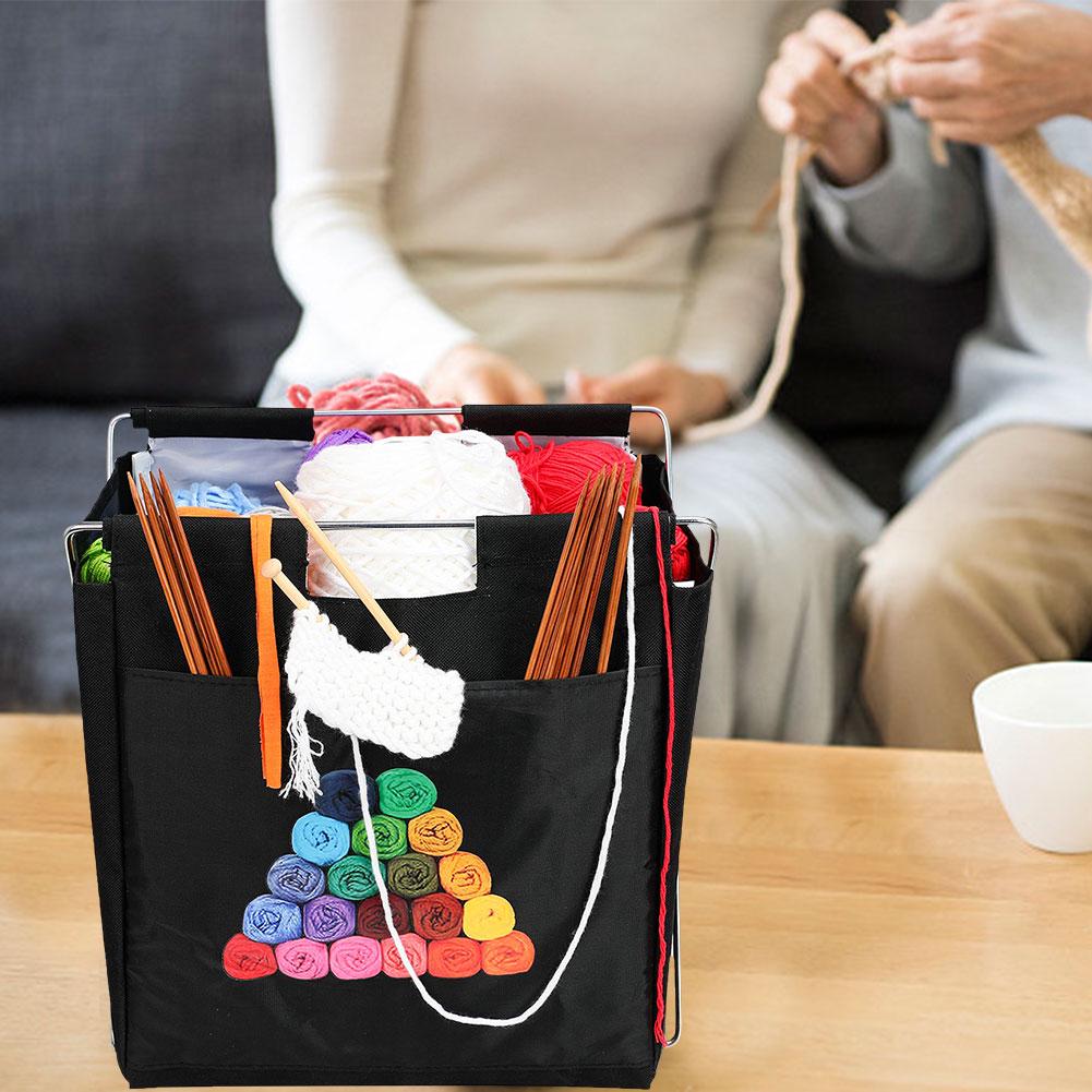 folding yarn caddy