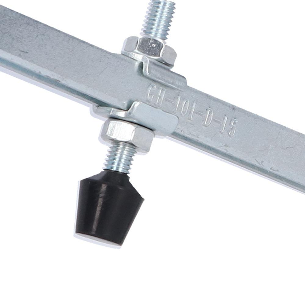 Silver Toggle Clamp 180kg Clamping Force Vertical Toggle Clamp Heavy Fixture Clamp  Assembly
