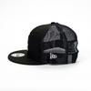 New Era 9FIFTY Black White Snapback Mesh Cap by the Chicago White Sox &