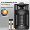 Suoai Portable High-Power Karaoke Speaker with Dual Microphones CN Plug (adapter Included)