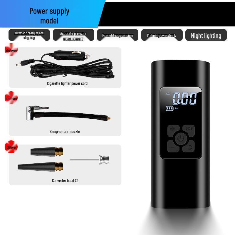 

Car & Bicycle Wireless Electric Handheld Air Pump