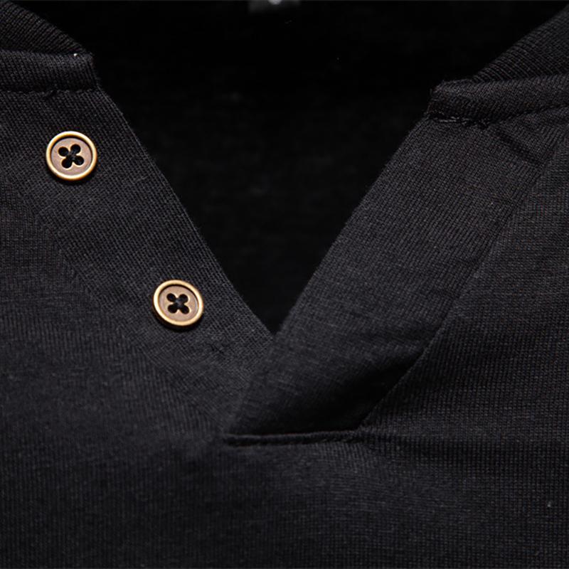 Polo Ralph Lauren 2025 Høst Ny Herre Broderi Casual V-hals Langermet T-skjorte Slim Fit Base Skjorte Ren Bomull T-skjorte Topp for Menn