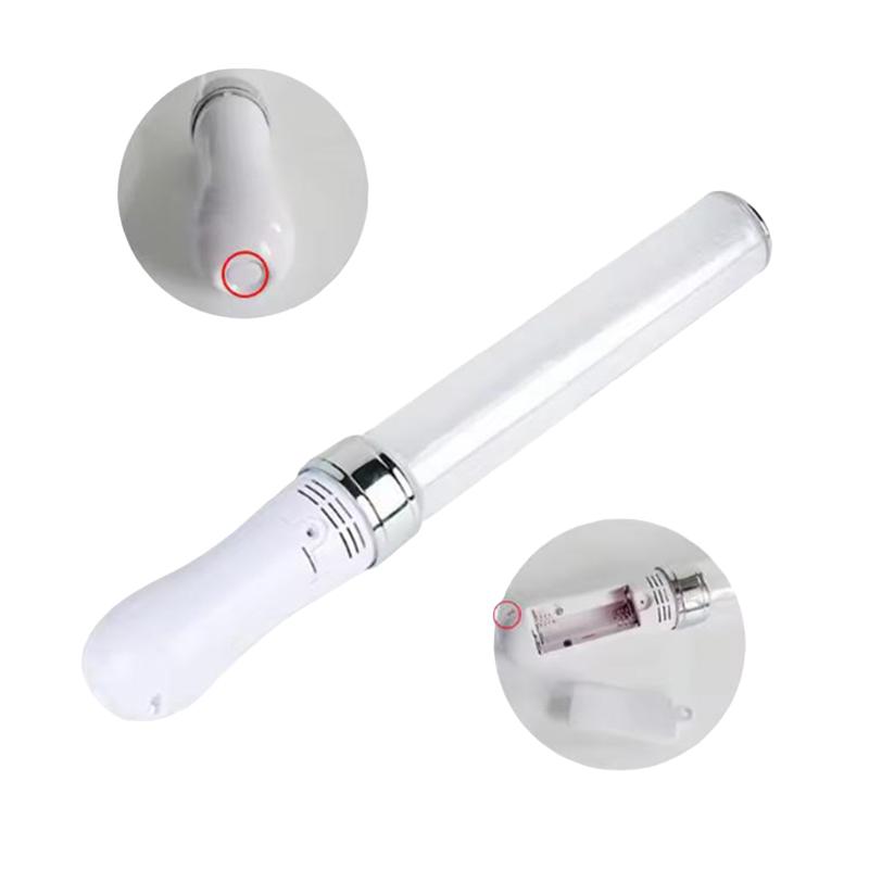 1pc 15-Color Light Glow Stick Cheering Props for Concert Birthday Party Nightclubs Luminous Support Rod (Batteries Not Included)