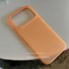 Ultra-Thin Frosted Orange Protective Case for Apple 17 Pro Max - Large Hole Design
