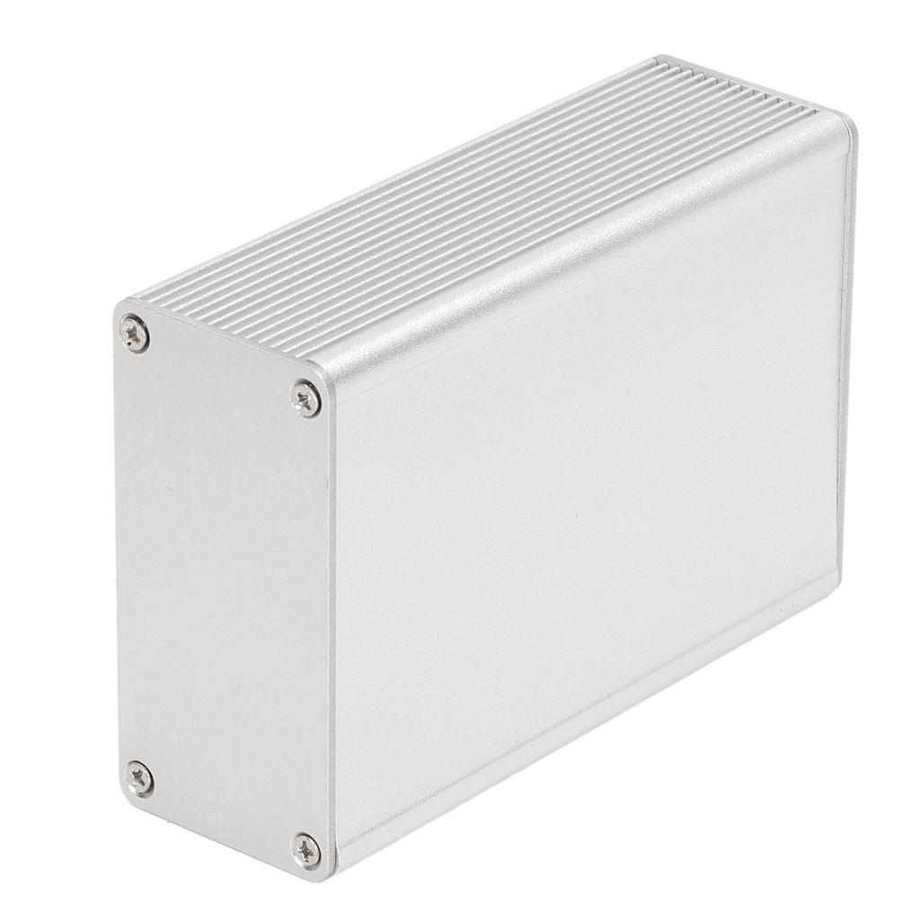 Circuit Board Aluminum Alloy Case Sandblasted Oxidized Project Enclosure Waterproof Lightweight DIY