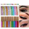 Flüssiger Lidschatten Make-up Nachtclub Bühnen Make-up Blendende Farbe Schimmernde Pailletten Blinker Flüssiger Lidschatten