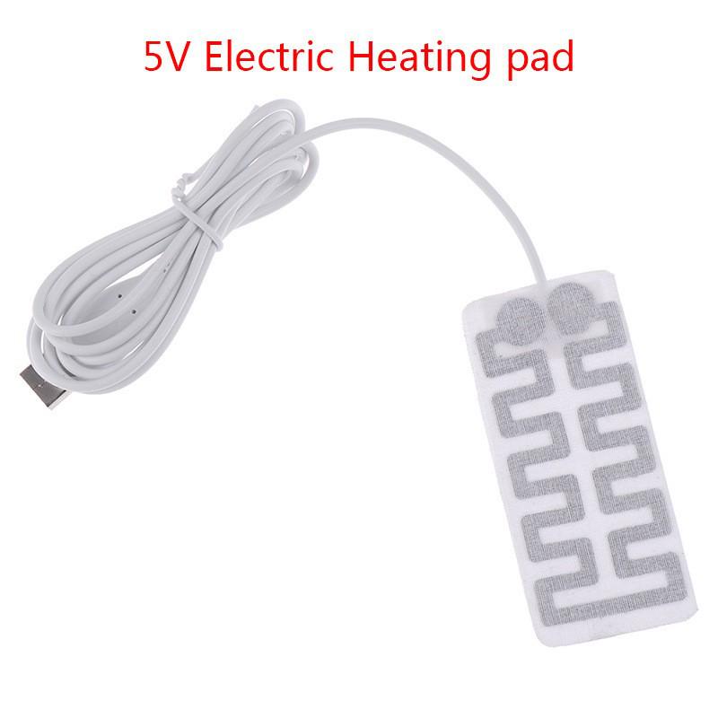 4x8CM USB Electric Heating Pad, 5V Hand Warmer with Heating Element