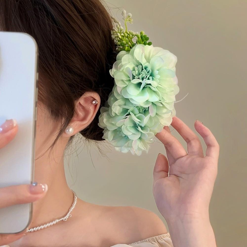 Headwear Floral Hair Comb Thai Style Chignon Hair Clips Hair Accessories Flowers Hairpin Party