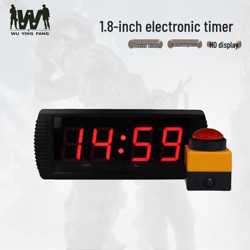 LED Digital Hand-Tap Challenge Timer