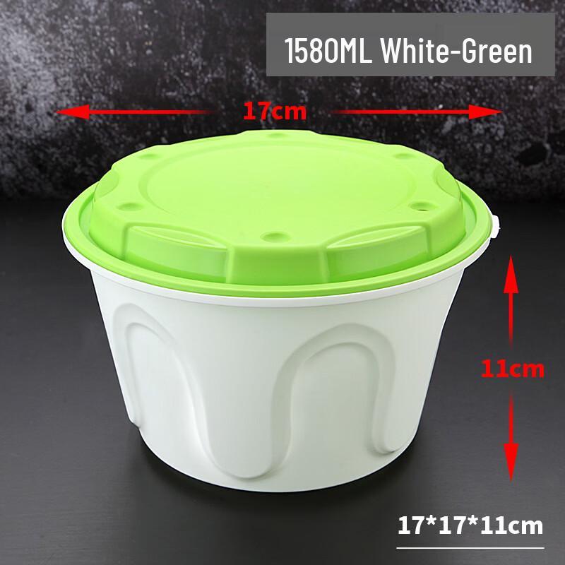 

Hàndùn Disposable Round Takeout Containers with Buckle Lock