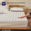Heilan Home Quilted Washed Cotton Mattress Protector
