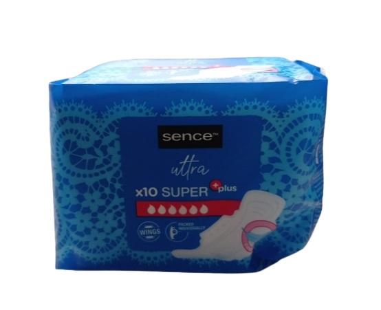 Sence Ultra Comfort Menstrual Pads for Women - 12 Count