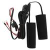 Motorcycle Heated Grip Cover 12V IP67 Water Resistant 3 Temperature Setting Hook and Loop Closure Mo