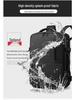 Men's Expandable Waterproof Double Shoulder Travel Backpack - Large Capacity & Multifunctional
