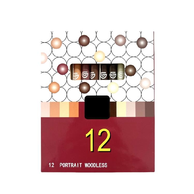 

12Pieces Woodless Colored Pencil Oil Based Colored Pencils Watercolor Pencil for Artist Children Art Painting Sketching 1