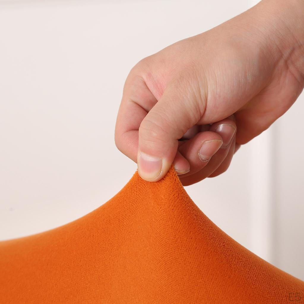 High Elastic Velvet Armless Slipcover Cover for home and hotel Banquet Dinner Ceremony Decor