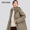 Women's Long Woven Down Jacket L425W028