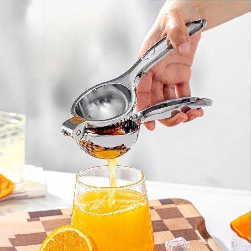 Ruční odšťavňovač z nerezové oceli Procesor Lis na citron Pomerančové ovoce Domácnost Citronová spona Lisování ovoce Kuchyňské doplňky