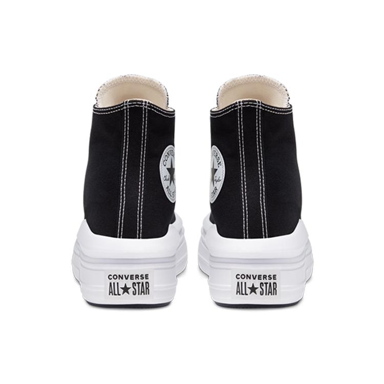 New Converse Chuck Taylor All Star Move Hi Black Women's 568497C