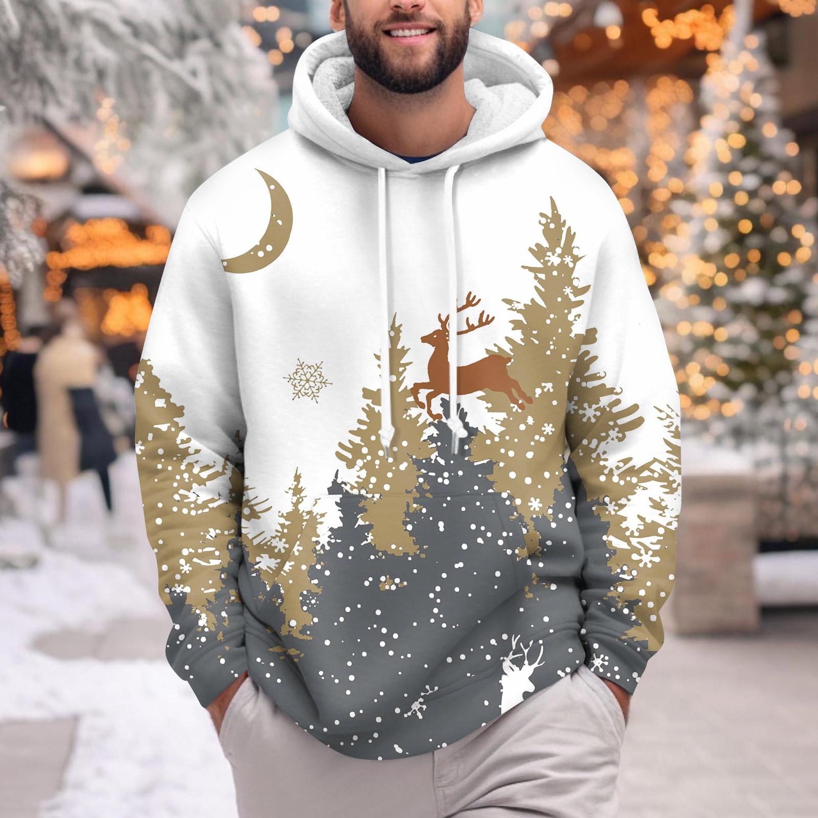 

Мужское теплое плюшевое пальто с принтом, флисовый свитер, повседневное пальто, свитер с карманами, зимнее пальто XL