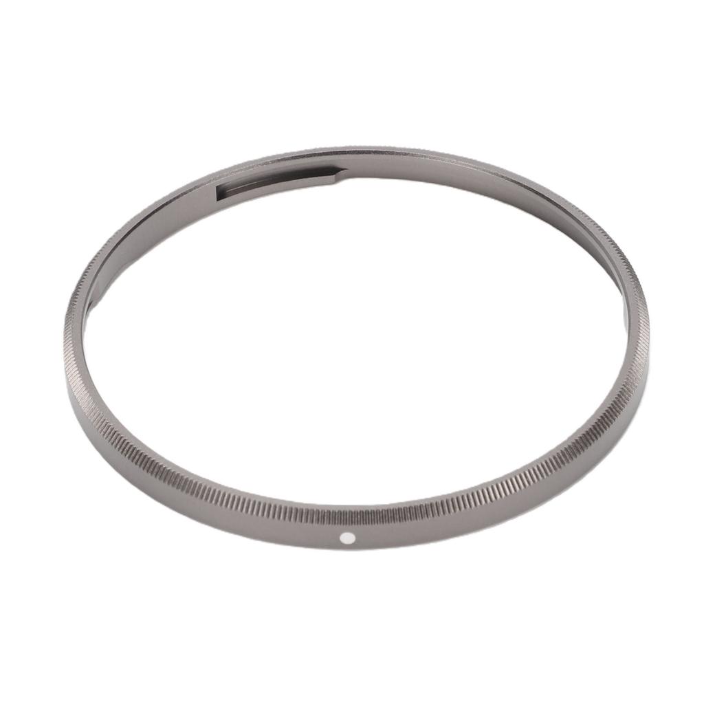 Lens Decoration Ring Fit for GR4 Camera Dark Grey Lightweight Metal Camera Lens Decoration Ring Cap