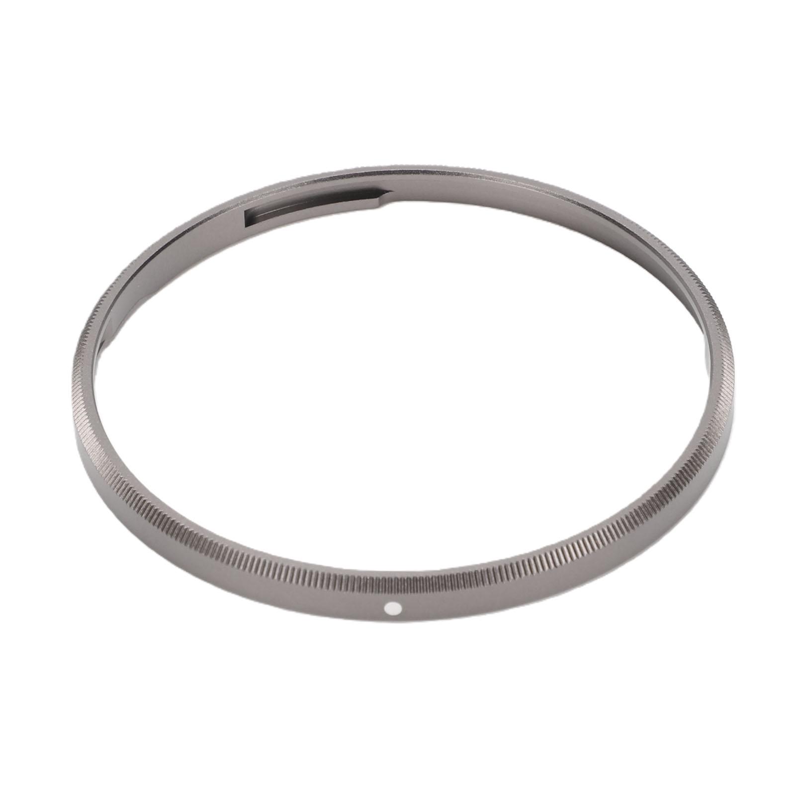 

Lens Decoration Ring Fit for GR4 Camera Dark Grey Lightweight Metal Camera Lens Decoration Ring Cap