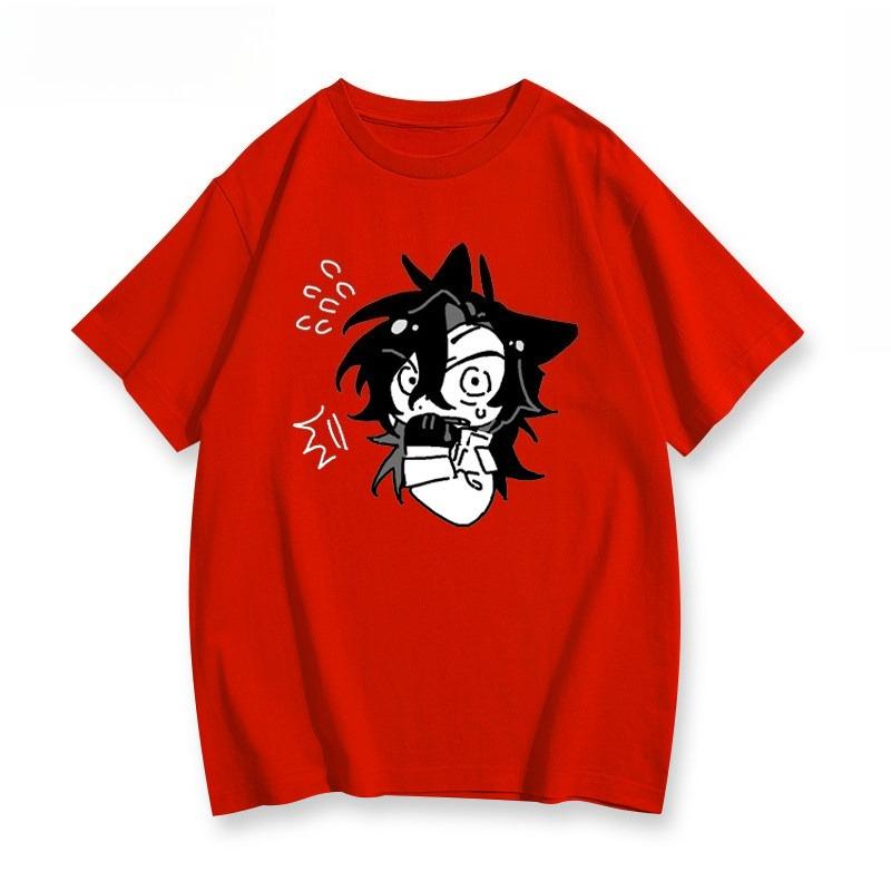 The Mysterious Master Leonards Surrounding Kleinke Meow Meow Style Cosplay Shortsleeved Tshirt for Men Suitable Summer