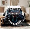 Florida Panthers Soft and comfortable flannel Suitable for sofas living rooms outdoor camping travel and also makes a great anniversary gif