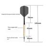 16g Soft Tip Dart Single Brass Barrel Safe Nylon Point Darts For Electronic Dartboard Indoor Competition Entertainment 6