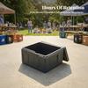 Large Capacity Insulated Food Box Portable with Hinged Lid