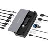 Verbatim 32174 CDS-15SSD USB-C Pro Docking Station 15 Ports, 256GB SSD, Grey/Black